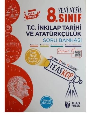 8.Sınıf Teaskop İnkılap Tarihi Soru Bankası | Kitap Ambarı
