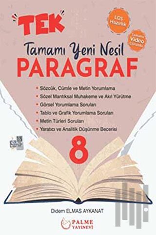 8. Sınıf Tek Paragraf Tamamı Yeni Nesil Soru Kitabı