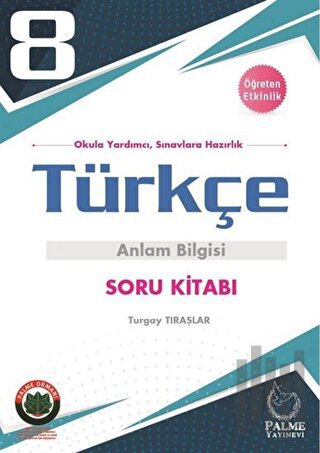8. Sınıf Türkçe Dil Bilgisi ve Yazım Kuralları Soru Kitabı