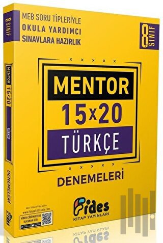 8. Sınıf Türkçe Mentor 15x20 Deneme Fides Yayınları