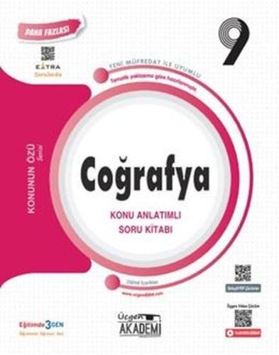 9.Sınıf Konunun Özü - Coğrafya Konu Anlatımlı Soru Kitabı | Kitap Amba