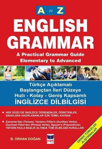 A to Z English Grammar A'dan Z'ye İngilizce Dilbilgisi