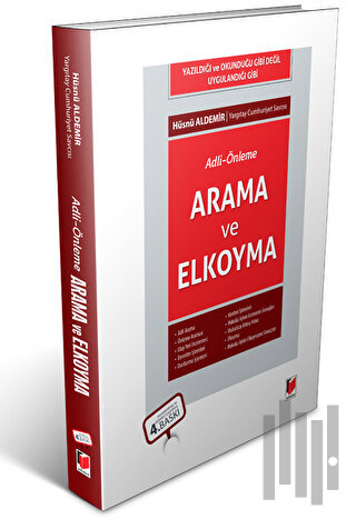 Adli - Önleme: Arama ve Elkoyma