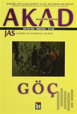 Akad Akademik Kaynak Dergisi Sayı: 1