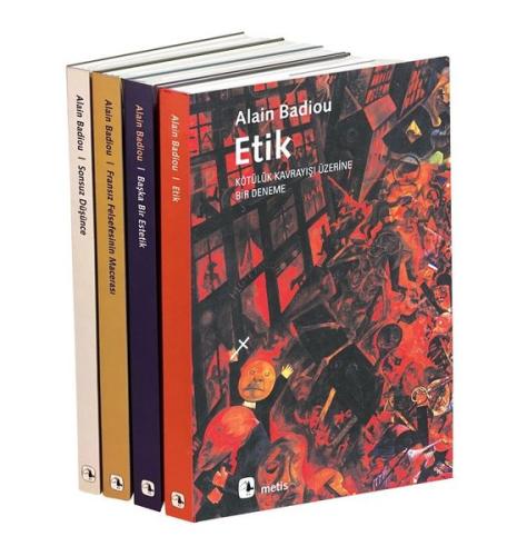 Alain Badiou Seti - 4 Kitap Takım - Hediyeli | Kitap Ambarı