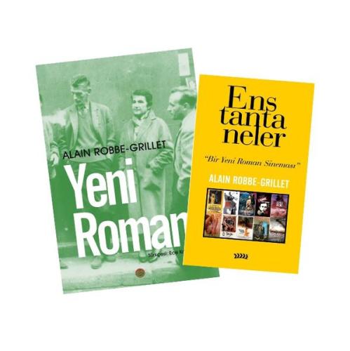 Alain Robbe - Grillet Seti - 2 Kitap Takım