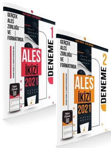 2021 ALES İkizi 2 Özgün Deneme Sınavı Dijital Çözümlü | Kitap Ambarı