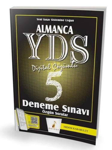 YDS Almanca Dijital Çözümlü 5 Deneme Sınavı | Kitap Ambarı