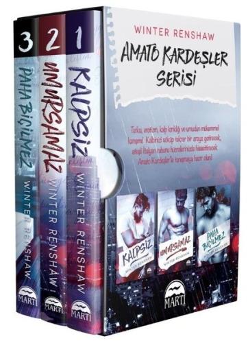 Amato Kardeşler Setisi Seti - 3 Kitap Takım