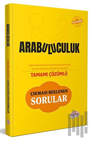 Arabuluculuk Sınavı Tamamı Çözümlü Çıkması Beklenen Sorular