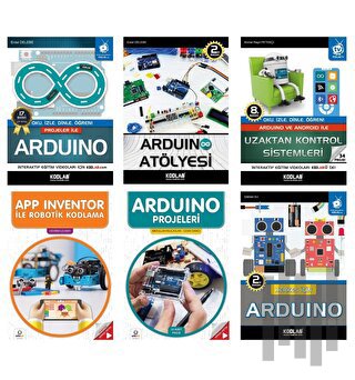 Arduino Eğitim Seti (6 Kitap Takım)