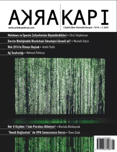 Arka Kapı Dergisi Sayı 1 | Kitap Ambarı