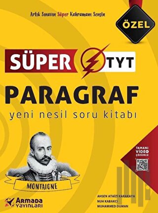 Armada YKS TYT Paragraf Süper Soru Kitabı