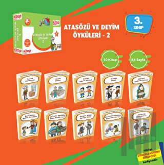 Atasözü ve Deyim Öyküleri - 2 (10 Kitap + Değerlendirme Testi)