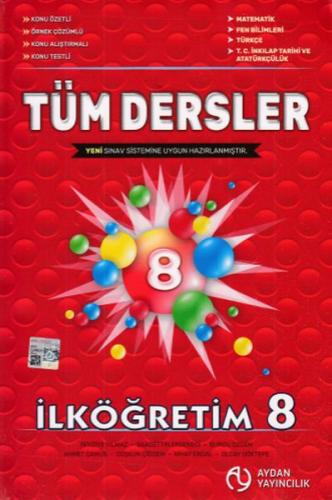 Aydan Tüm Dersler 8 (Yeni) | Kitap Ambarı