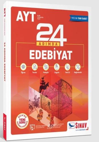 AYT 24 Adımda Edebiyat Konu Anlatımlı Soru Bankası