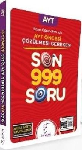 AYT den Önce Çözülmesi Gereken Son 999 Soru(Sözel)