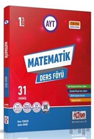 AYT Matematik 1. Kitap Ders Föyü