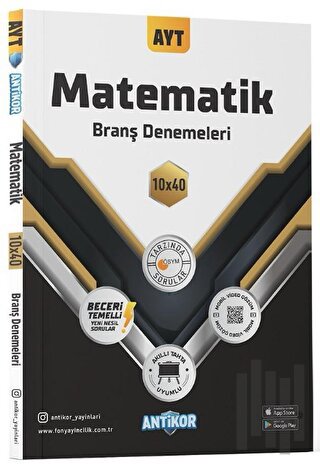 AYT Matematik 10x40 Branş Denemeleri