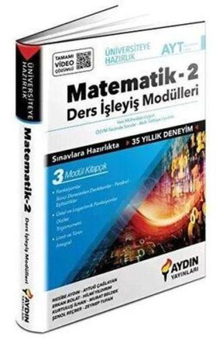 AYT Matematik Ders İşleyiş Modülleri 2. Kitap
