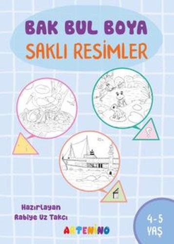 Bak Bul Boya - Saklı Resimler 4 - 5 Yaş