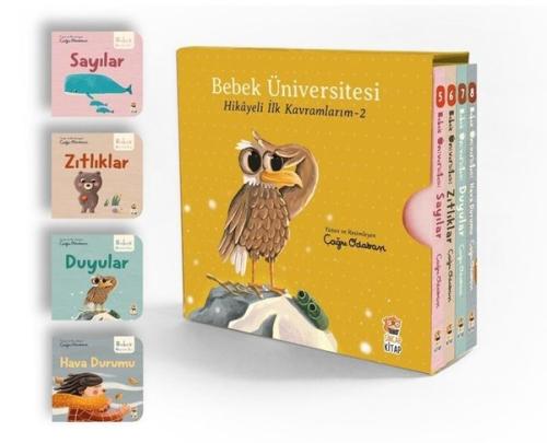 Bebek Üniversitesi 2 Seti - 4 Kitap Takım