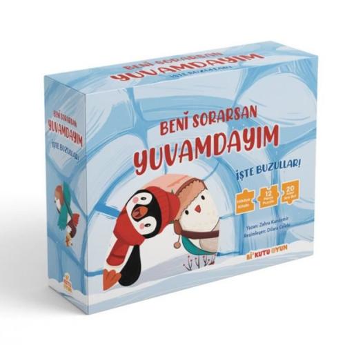 Beni Sorarsan Yuvamdayım - İşte Buzullar! Kitap ve Oyun Seti