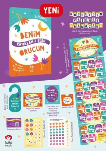 Benim Orucum-Ramazan-ı Şerif - Çocuklara Oruç Tutmayı Sevdiren Set