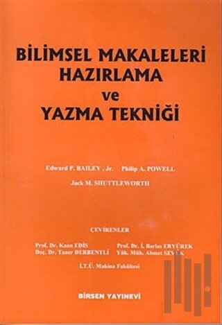 Bilimsel Makaleleri Hazırlama ve Yazma Tekniği