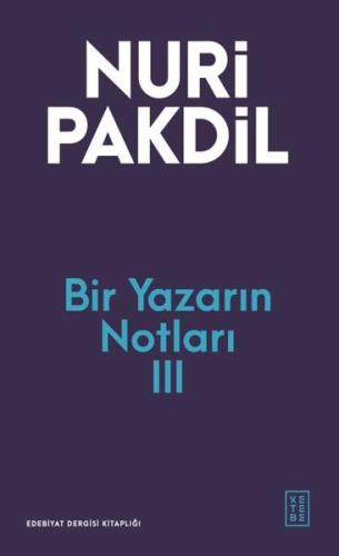 Bir Yazarın Notları 3