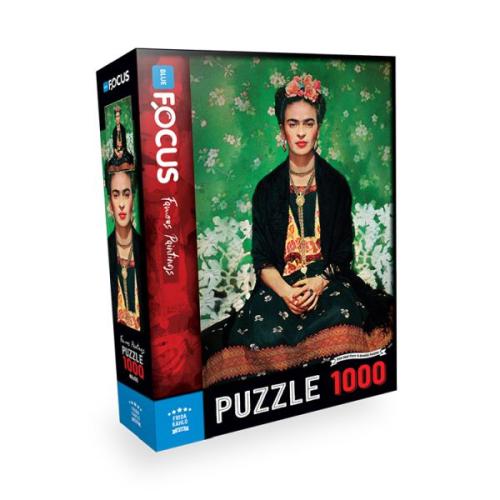 Blue Focus Puzzle Frida Kahlo 1000 Parça | Kitap Ambarı