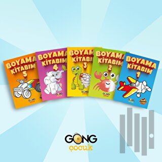 Boyama Kitabım 5'li Set | Kitap Ambarı
