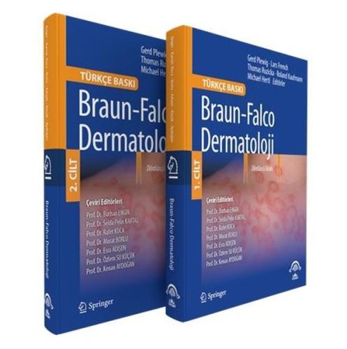 Braun-Falco Dermatoloji Seti- 2 Kitap Takım (Ciltli) | Kitap Ambarı
