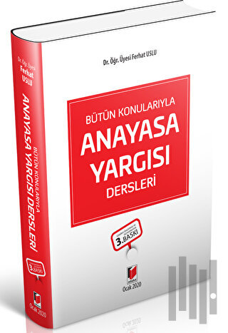 Bütün Konularıyla Anayasa Yargısı Dersleri | Kitap Ambarı