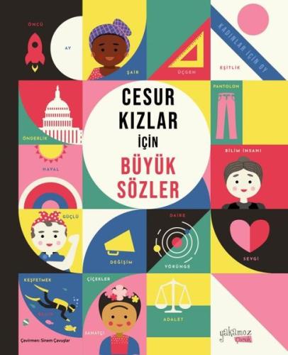 Cesur Kızlar İçin Büyük Sözler 4 - 8 Yaş | Kitap Ambarı