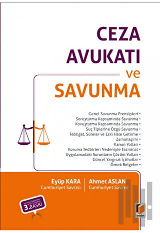Ceza Avukatı ve Savunma (Ciltli)