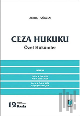 Ceza Hukuku Özel Hükümler (Ciltli)
