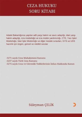 Ceza Hukuku Soru Kitabı