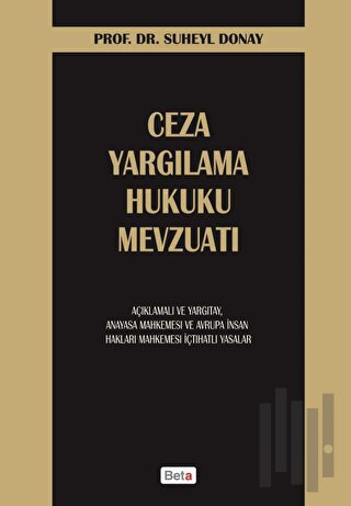 Ceza Yargılama Hukuku Mevzuatı