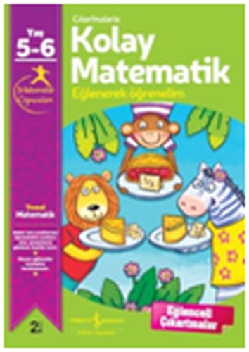Çıkartmalarla Kolay Matematik Eğlenerek Öğrenelim 5-6 Yaş