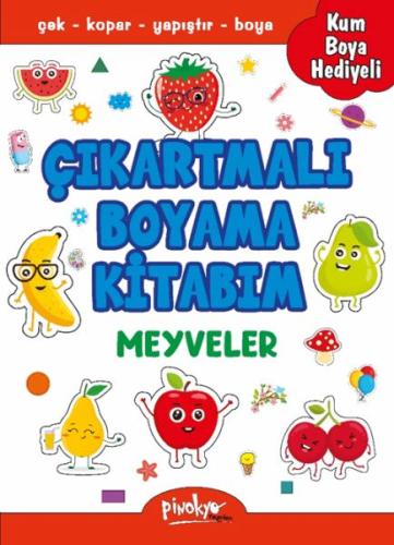 Çıkartmalı Boyama Meyveler