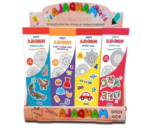 Çocuk Mandala Ayraç Seti