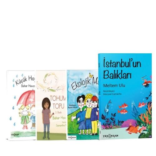 Çocuklar İçin Ekoloji Seti - 4 Kitap Takım | Kitap Ambarı