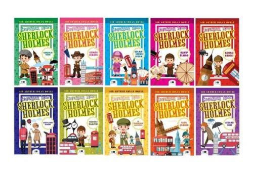Çocuklar İçin Sherlock Holmes Seti - 10 Kitap Takım | Kitap Ambarı