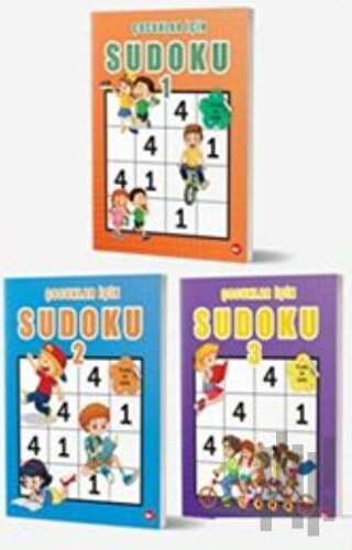 Çocuklar İçin Sudoku Seti (3 Kitap Takım) | Kitap Ambarı