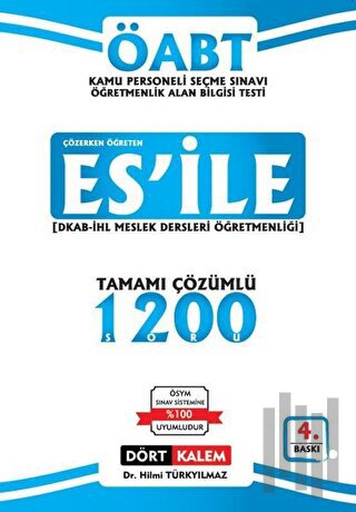 Çözerken Öğreten ES’İle ÖABT Kamu Personeli Seçme Sınavı Tamamı Çözümlü Soru Bankası