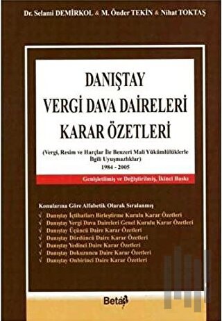Danıştay Vergi Dava Daireleri Karar Özetleri (Ciltli)