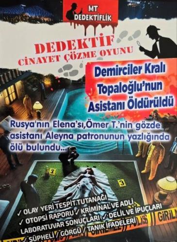 Demirciler Kralı Topaloğlu'nun Asistanı Öldürüldü - Dedektif Cinayet Çözme Oyunu