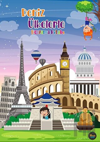 Deniz Ülkelerle Boyama Kitabı