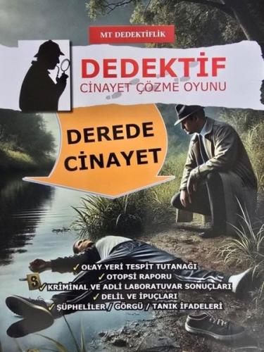 Derede Cinayet - Dedektif Cinayet Çözme Oyunu | Kitap Ambarı